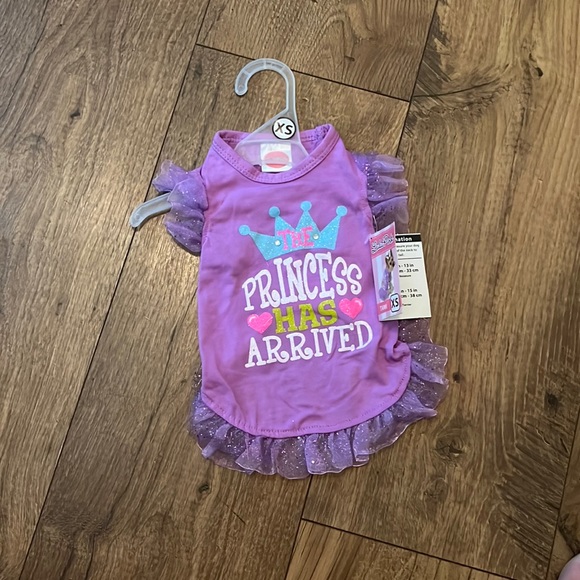 🐶 Lulu Pink “Princess Has Arrived” Tee (Girl) XS - Picture 1 of 4